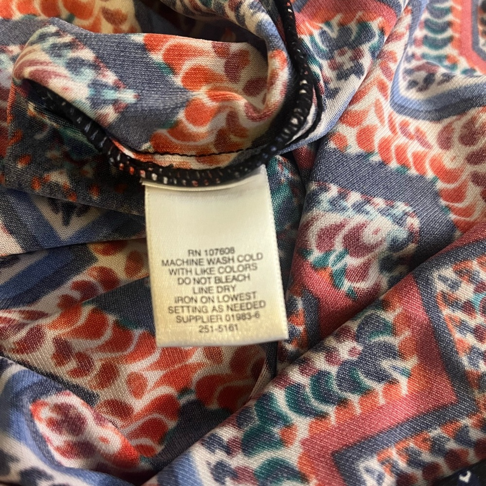 Multicolor Patterned Dress - image 4